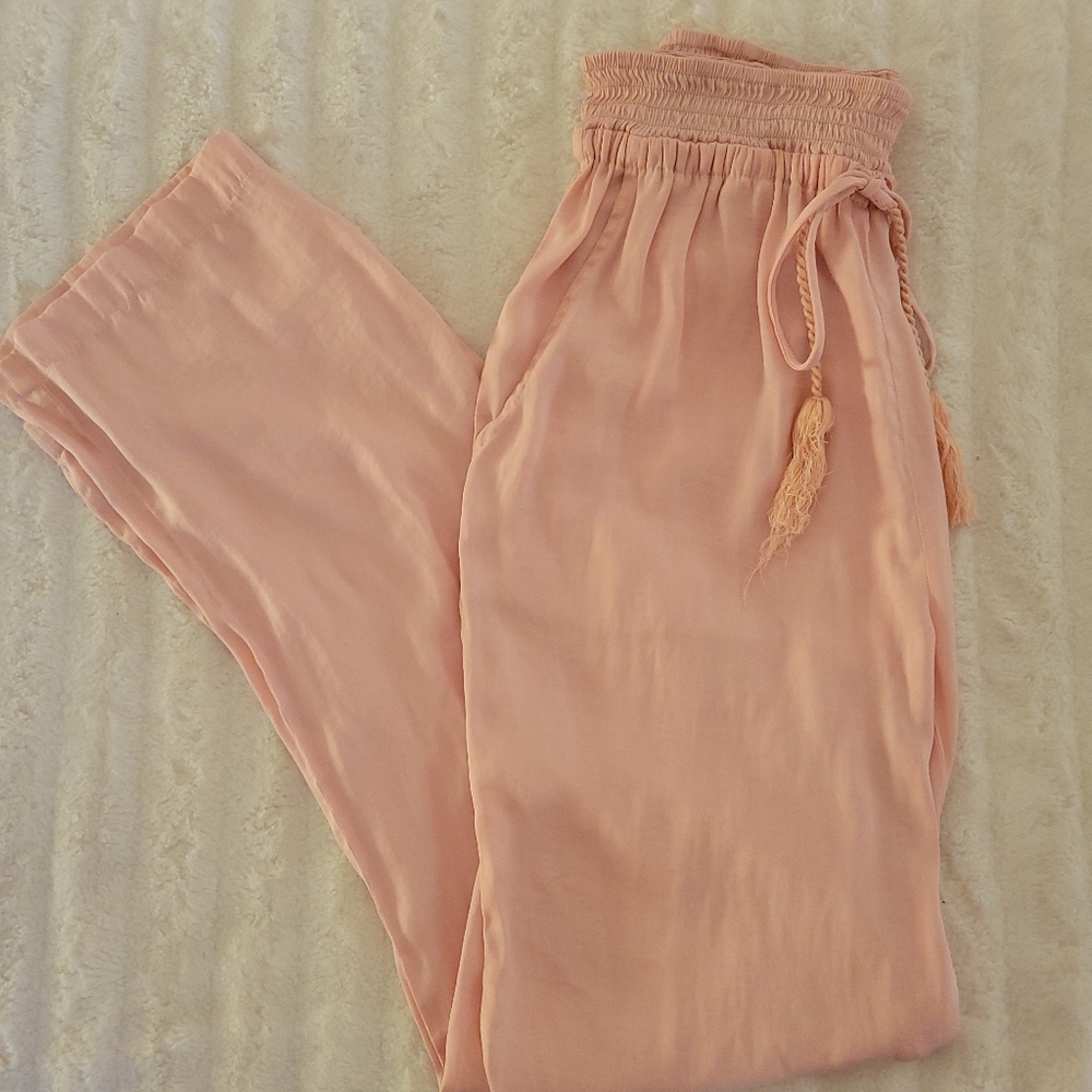 Hummingbird Blush Pink Pants
